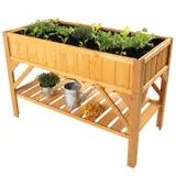 Hochbeet Pflanzkasten Blumenkasten Blumentreppe Kräuterbeet von terra-garten® – view 2