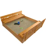 Sandkasten Spielplatz Kinder Plaza 115 x 125,5 cm von terra-garten® – view 2