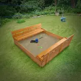 Sandkasten Spielplatz Kinder Plaza-S 97,5 x 106 cm von terra-garten® – view 1