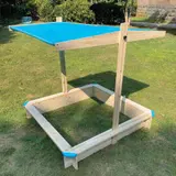 Sandkasten Spielplatz Kinder Lucia 116 x 116 cm von terra-garten® – view 4
