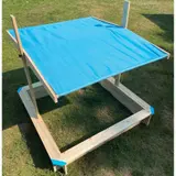 Sandkasten Spielplatz Kinder Lucia 116 x 116 cm von terra-garten® – view 6