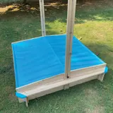 Sandkasten Spielplatz Kinder Lucia 116 x 116 cm von terra-garten® – view 9