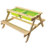 Sitzgruppe Spieltisch Spielplatz Kinder Sedute 90 x 86 cm von terra-garten® – view 3