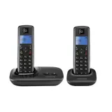 Motorola T412+ Digitales Schnurlostelefon (Duo, schwarz) inkl. Anrufbeantworter – view 1