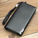 Hochwertiges Portemonnaie XL Damen und Herren Geldbörse Brieftasche aus Kunstleder – view 1