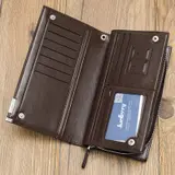 Hochwertiges Portemonnaie XL Damen und Herren Geldbörse Brieftasche aus Kunstleder – view 3