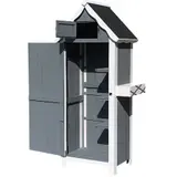Gartenschrank aus FSC-zertifiziertem Holz - Perfekt für Balkon & Terrasse – view 2
