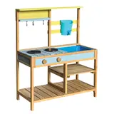 Spielküche aus FSC-zertifiziertem Holz – Fröhlicher Spielspaß mit bunten Details – vue 2