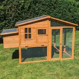 Hühnerhaus Liese -- mit PVC Welldach -- auch mit Extra-Auslauf – Ansicht 6