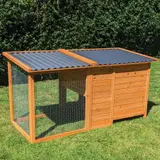 Hühnerhaus Paula mit PVC Welldach – Ansicht 21