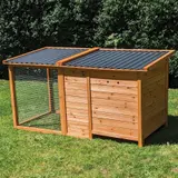 Hühnerhaus Paula mit PVC Welldach – Ansicht 22