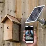 Gardenature Vogelhaus Vogelkasten mit WIFI Kaera 4MP und SOLAR – view 1