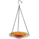 Sunshine Flowers Glas-Vogelbad – vista 1