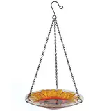 Sunshine Flowers Glas-Vogelbad – vista 2