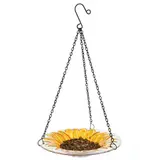 Sunshine Flowers Glas-Vogelbad – vista 3