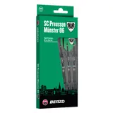 BEAZD Preußen Münster Brass Steeldart - 21g -- 1 Satz – weergave 3