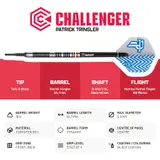 BEAZD Patrick Tringler Challenger Softdart - 20g -- 1 Satz – Ansicht 3