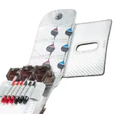BEAZD SECC Dartcase - grau -- 1 Stck – vista 2