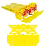 BEAZD ACRA X Dartcase - gelb -- 1 Stck – Ansicht 3