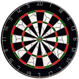 BEAZD Bristol Flocked Paper Dart Board -- 1 Stck – vue 1