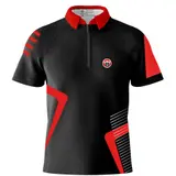 BEAZD Darts Team-Dartshirt Red -- 1 Stck – Ansicht 3
