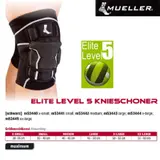 MUELLER Elite Level 5 Knieschoner -- 1 Paar – weergave 9
