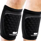 MUELLER Diamond Pad Schoner Ellenbogen-Knie-Schienbein paarweise in Schwarz -- 1 Paar – Ansicht 4