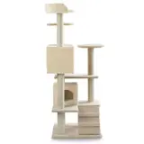 Katzenkratzbaum 132cm Kratzbaum Kletterbaum Spielbaum Sisal -- Sammy -- von zoo-xxl® – view 11
