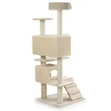 Katzenkratzbaum 132cm Kratzbaum Kletterbaum Spielbaum Sisal -- Sammy -- von zoo-xxl® – view 5