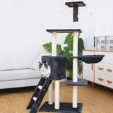 Katzenkratzbaum 142cm Kratzbaum Kletterbaum Spielbaum Sisal -- Simba -- von zoo-xxl® – view 1