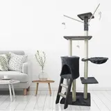 Katzenkratzbaum 142cm Kratzbaum Kletterbaum Spielbaum Sisal -- Simba -- von zoo-xxl® – view 3
